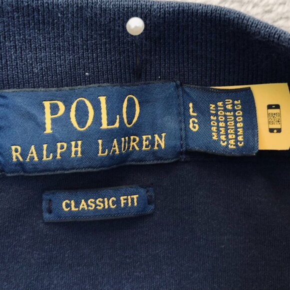 Polo Ralph Lauren Mens Polo Shirt Large Classic Fit Short Sleeve Flesh Pony Logo - Picture 3 of 7